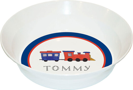 All Aboard Children's Melamine Bowl